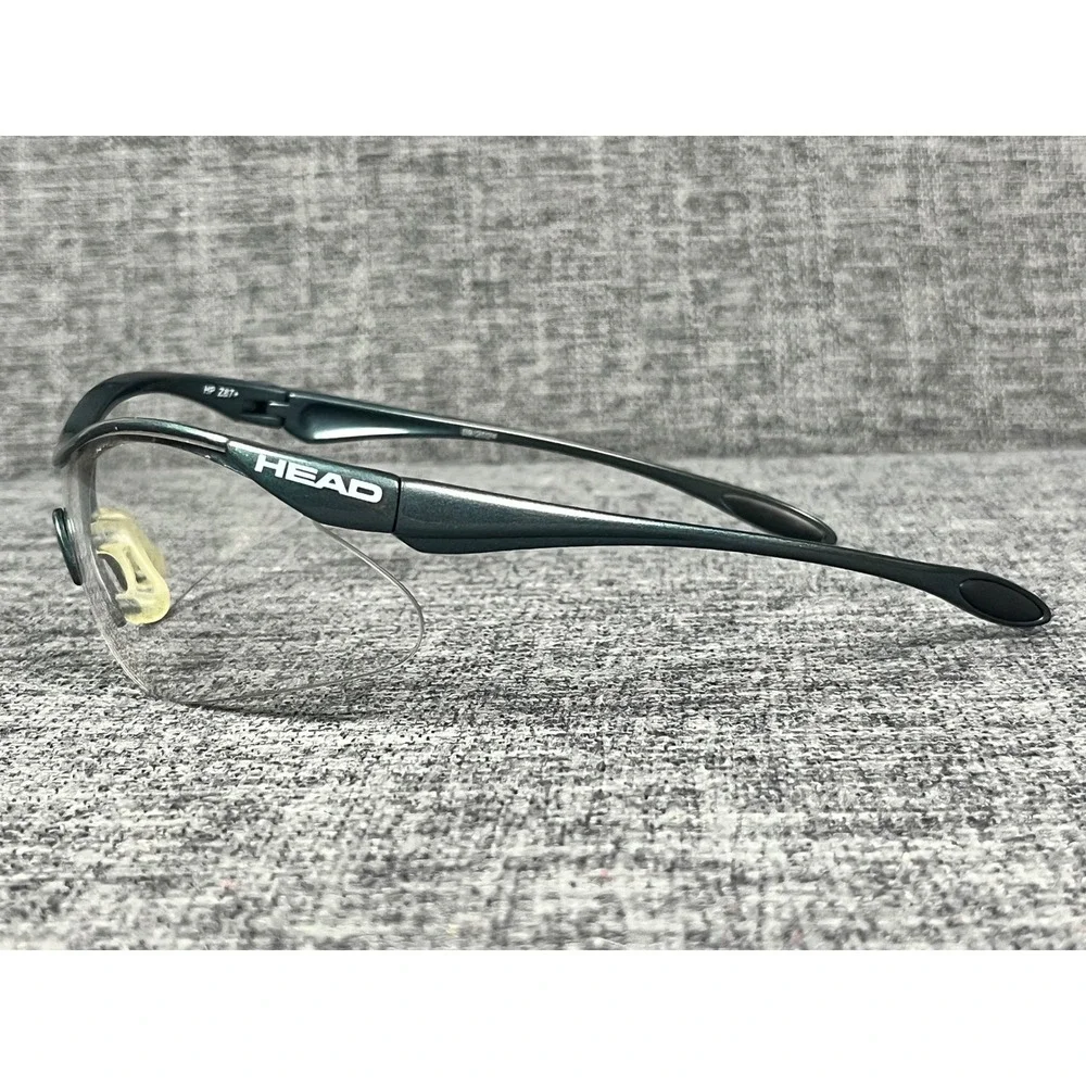 HEAD Pro Elite Racquetball Squash Protective Eyewear Z87+ Charcoal Clear HP Z87+